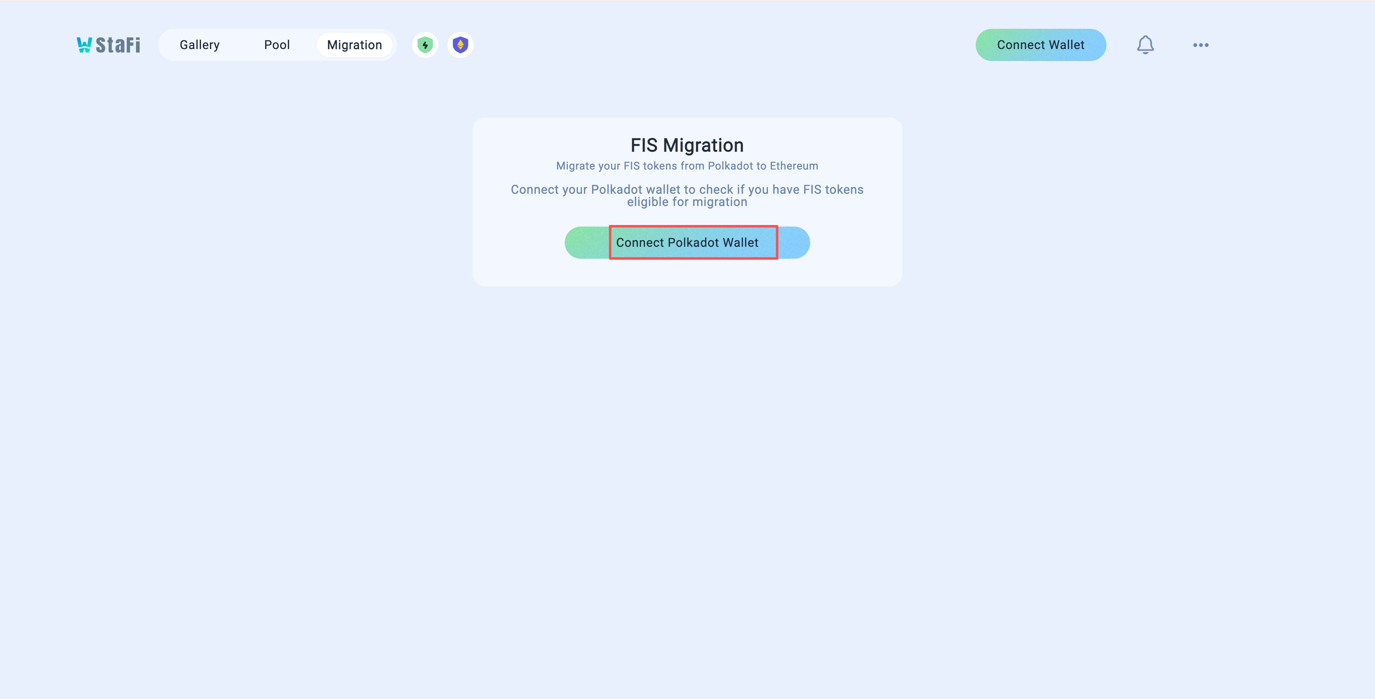 Connect Polkadot Wallet